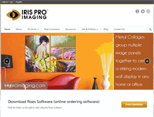 Tablet Screenshot of irisproimaging.com